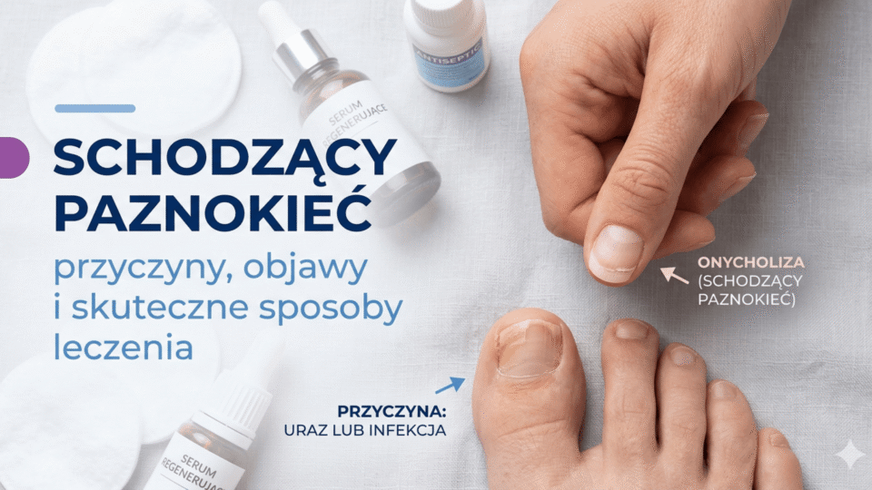 Schodzący paznokieć – przyczyny, objawy i skuteczne sposoby leczenia