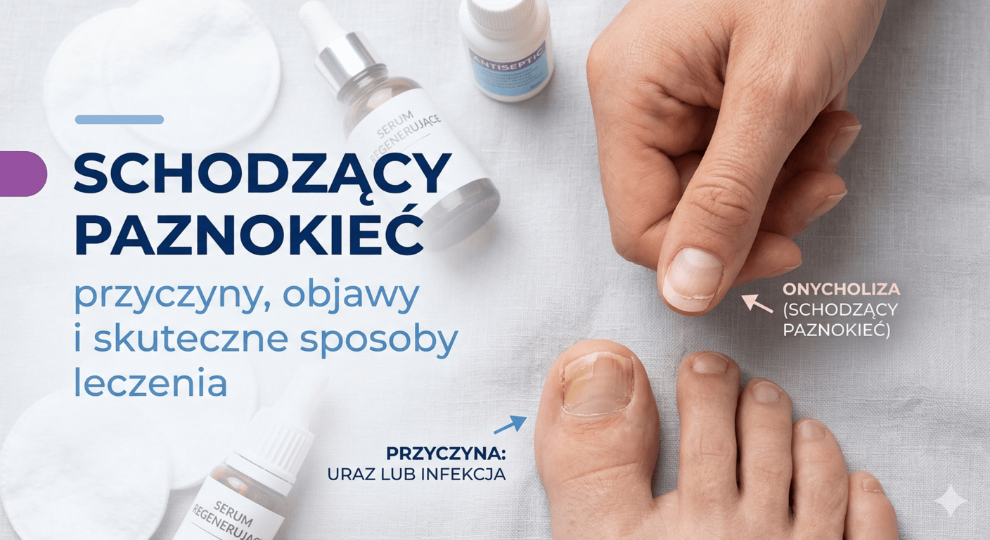 Schodzący paznokieć – przyczyny, objawy i skuteczne sposoby leczenia